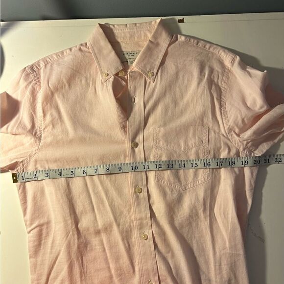 Club Monaco Light Pink Classic Fit Button Down Shirt Size XS - Picture 5 of 9